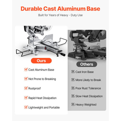 J1G-ZP11-K305 - 12-Inch Sliding Miter Saw with LED Guide and 15 Amp Power