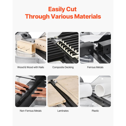 J1G-ZP11-K305 - 12-Inch Sliding Miter Saw with LED Guide and 15 Amp Power