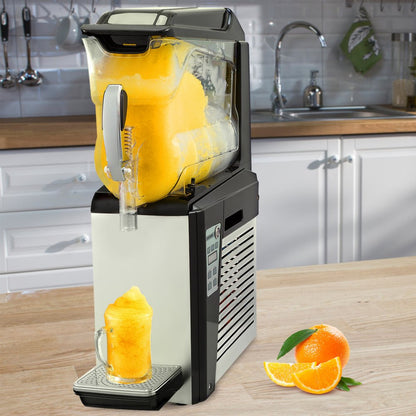 010722118293 - 10L VEVOR Slushy Machine for Fresh Juices and Frozen Drinks