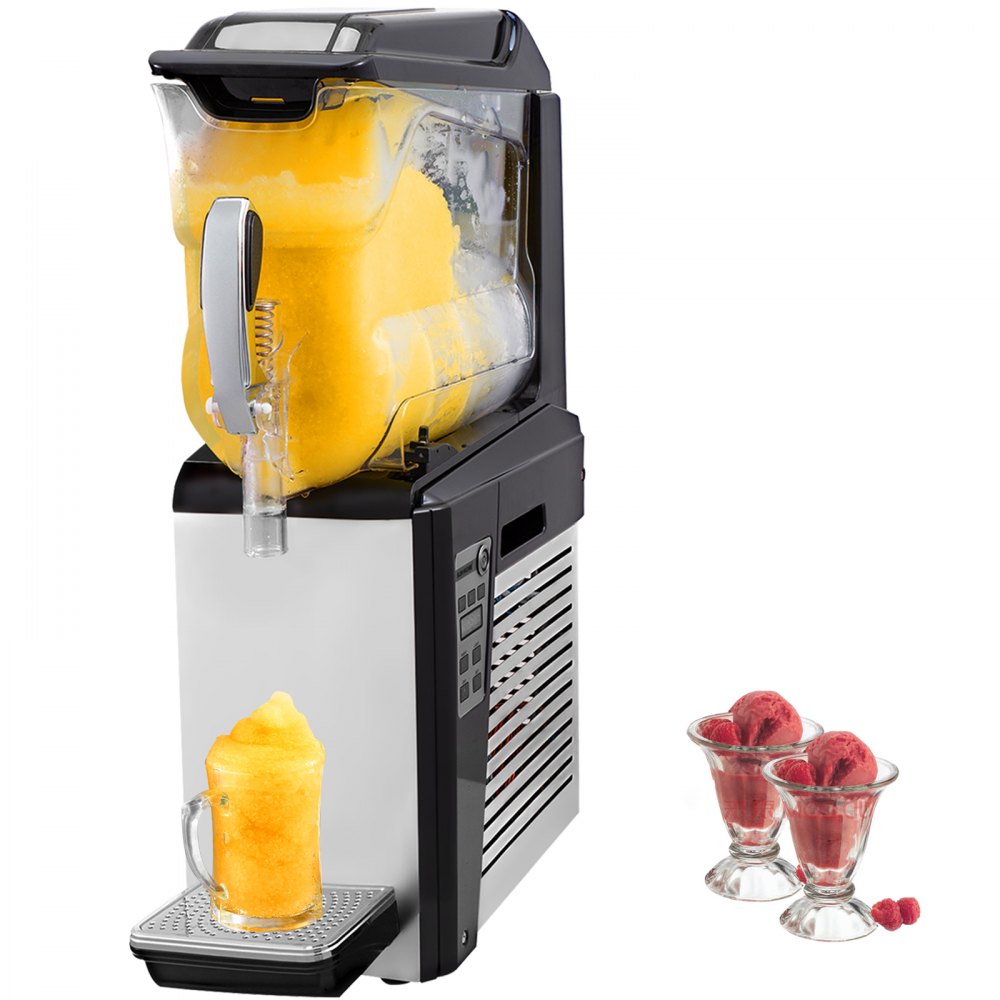 010722118293 - 10L VEVOR Slushy Machine for Fresh Juices and Frozen Drinks