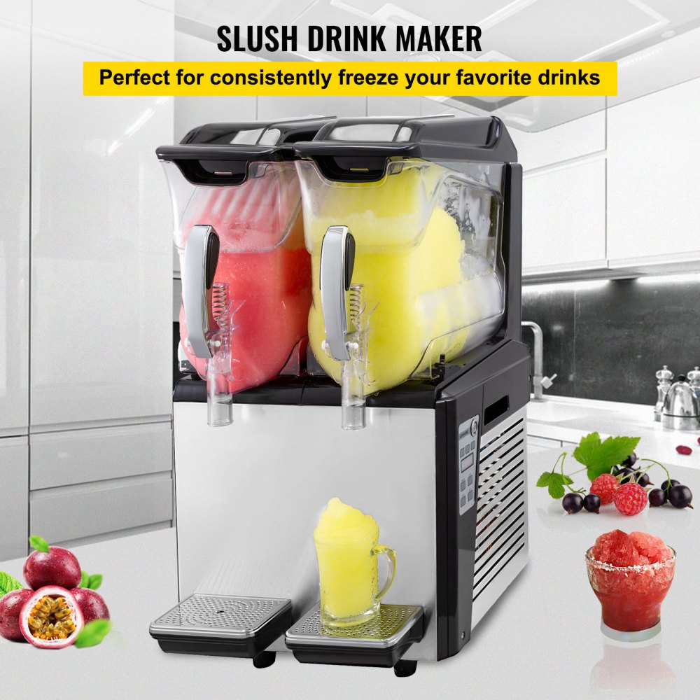010321122089 - 20L Frozen Beverage Machine for Smoothies and Slushies