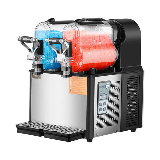XRJ3LX2 - Durable 2-Tank 6L Slushy Machine with Digital Control