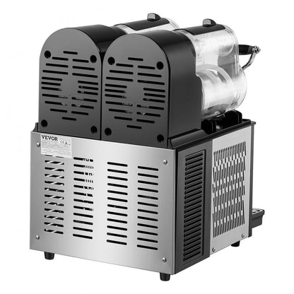 XRJ3LX2 - Durable 2-Tank 6L Slushy Machine with Digital Control