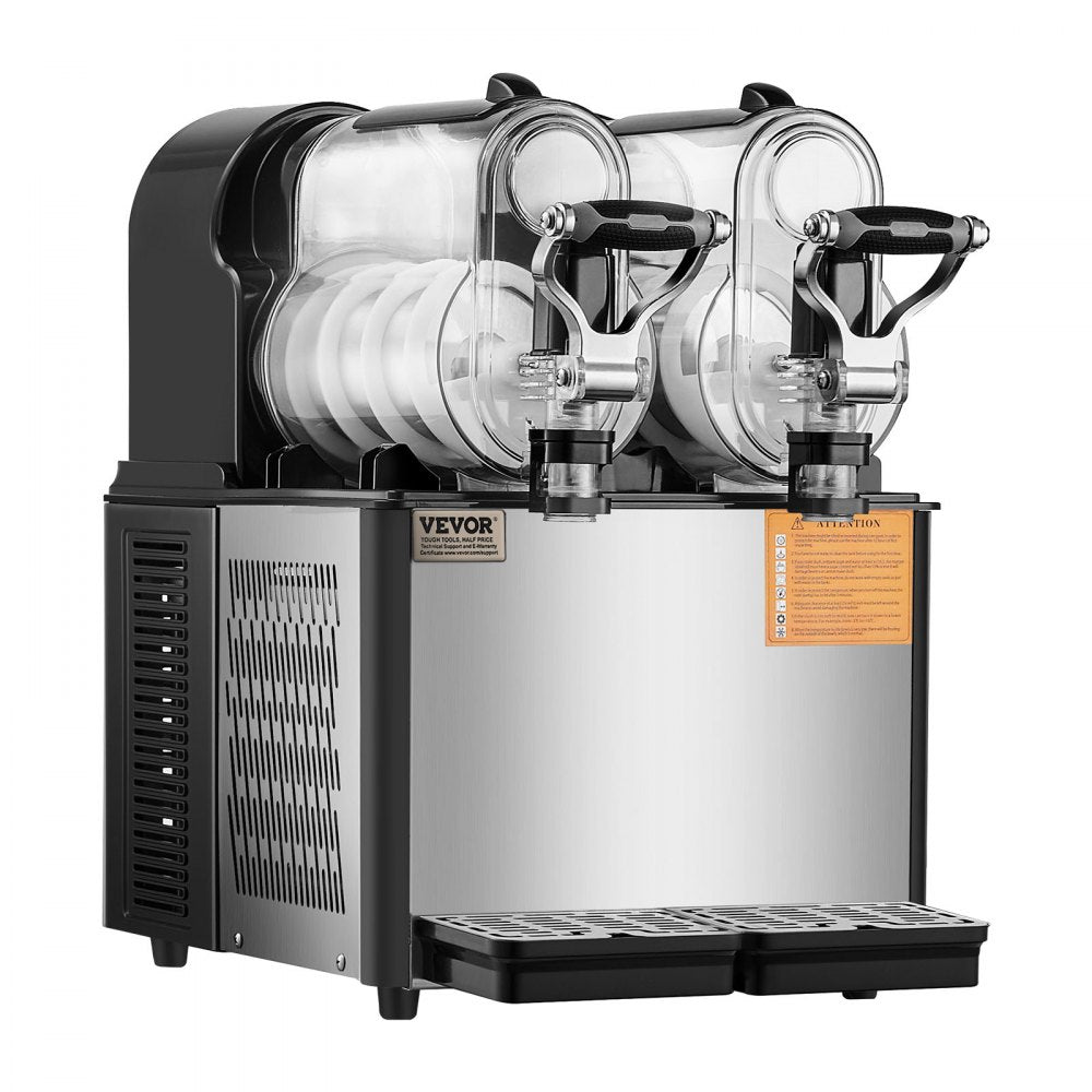 XRJ3LX2 - Durable 2-Tank 6L Slushy Machine with Digital Control