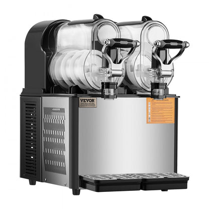 XRJ3LX2 - Durable 2-Tank 6L Slushy Machine with Digital Control