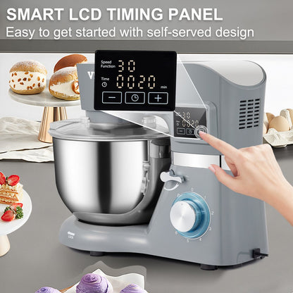 SM-1503HL - 5.8 Qt VEVOR Stand Mixer with 660W Power & Tilt-Head Design