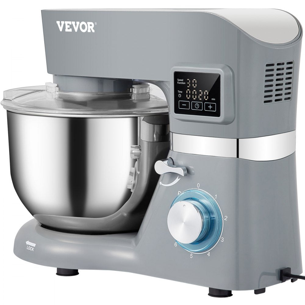 SM-1503HL - 5.8 Qt VEVOR Stand Mixer with 660W Power & Tilt-Head Design