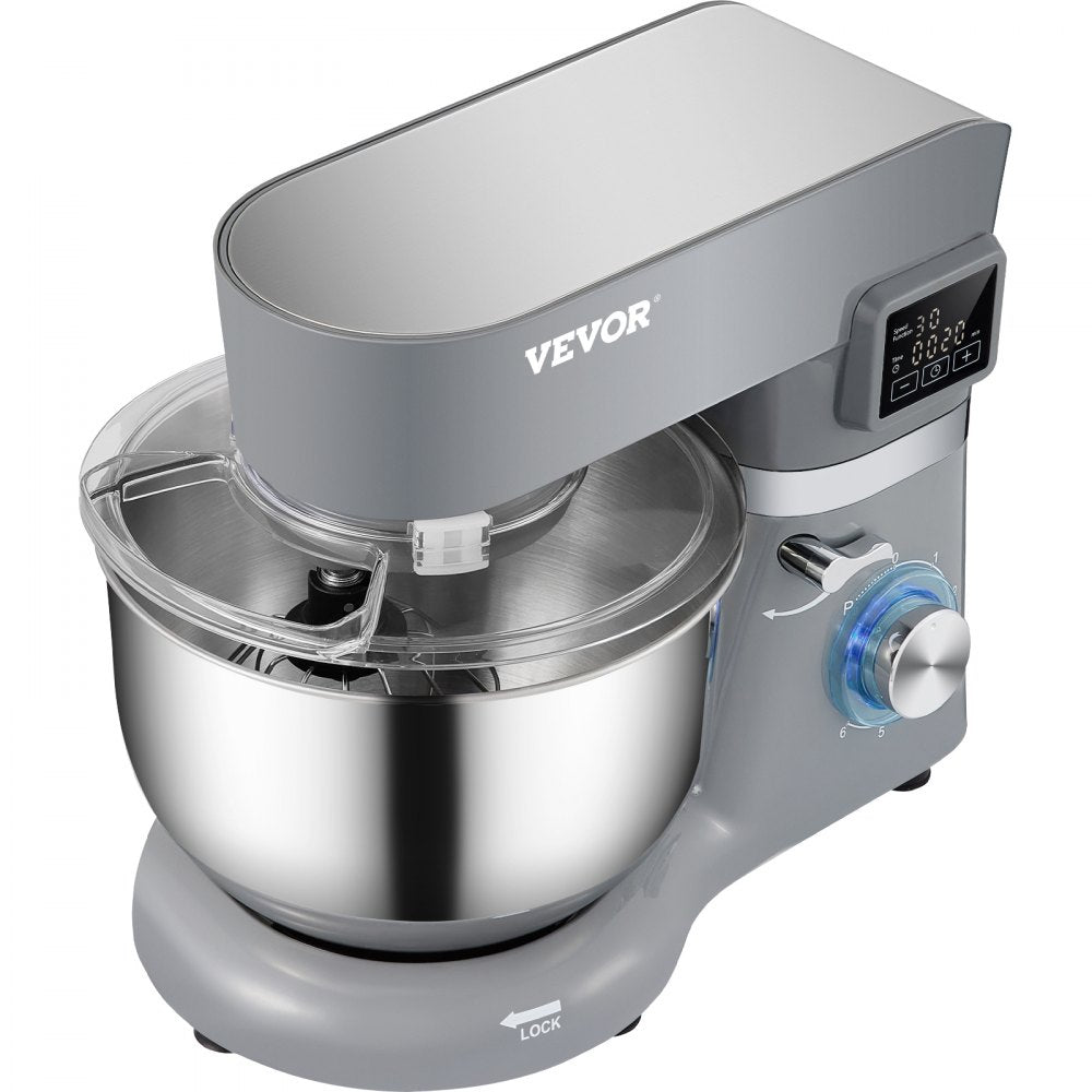 SM-1503HL - 5.8 Qt VEVOR Stand Mixer with 660W Power & Tilt-Head Design