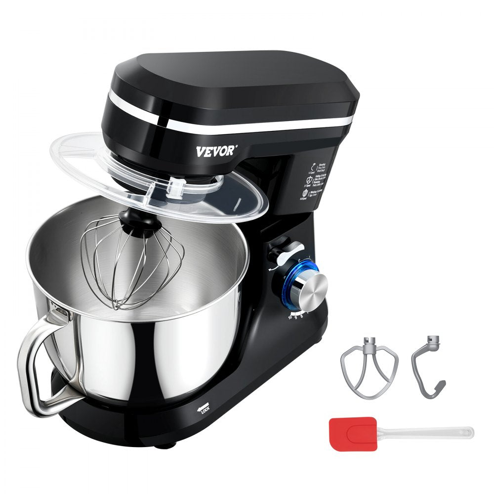 SM-1510H - 5.1 QT Durable Stand Mixer with 10 Speeds and Attachments