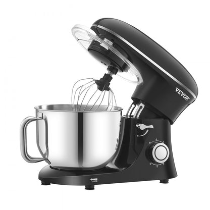 SM-1560N - 6 QT Durable Stand Mixer with 6 Speeds and Attachments