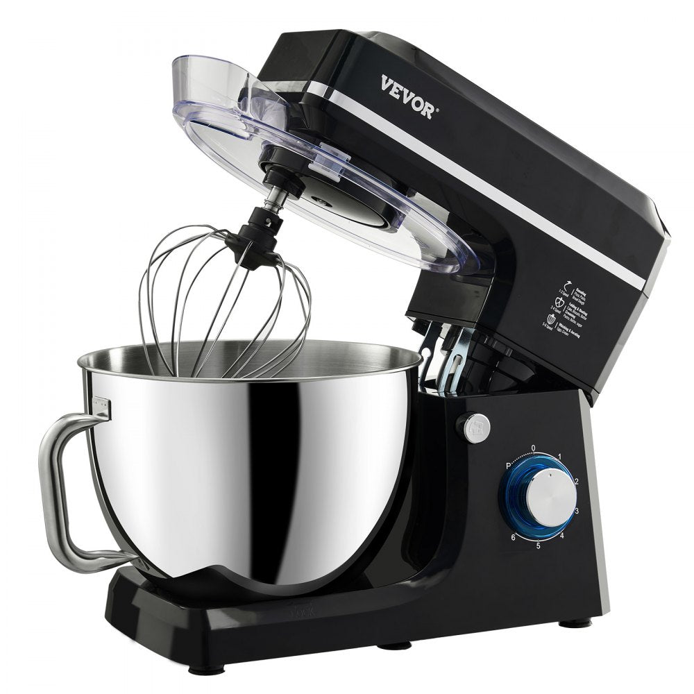 SM-1511Z - 8.3QT Commercial Stand Mixer with 6 Speeds & Attachments