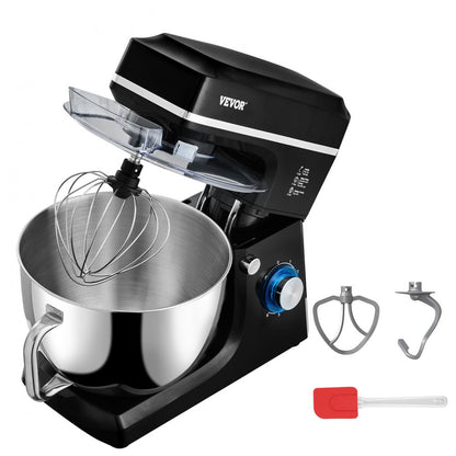 SM-1511Z - 8.3QT Commercial Stand Mixer with 6 Speeds & Attachments