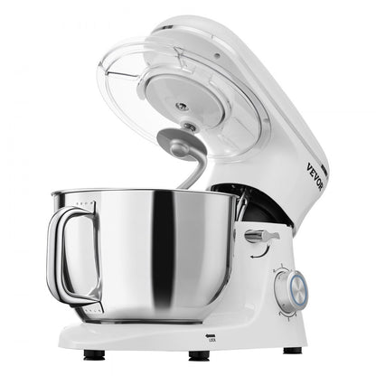 SM-1560N - 6QT Powerful Stand Mixer with Metal Durability and 6 Speeds