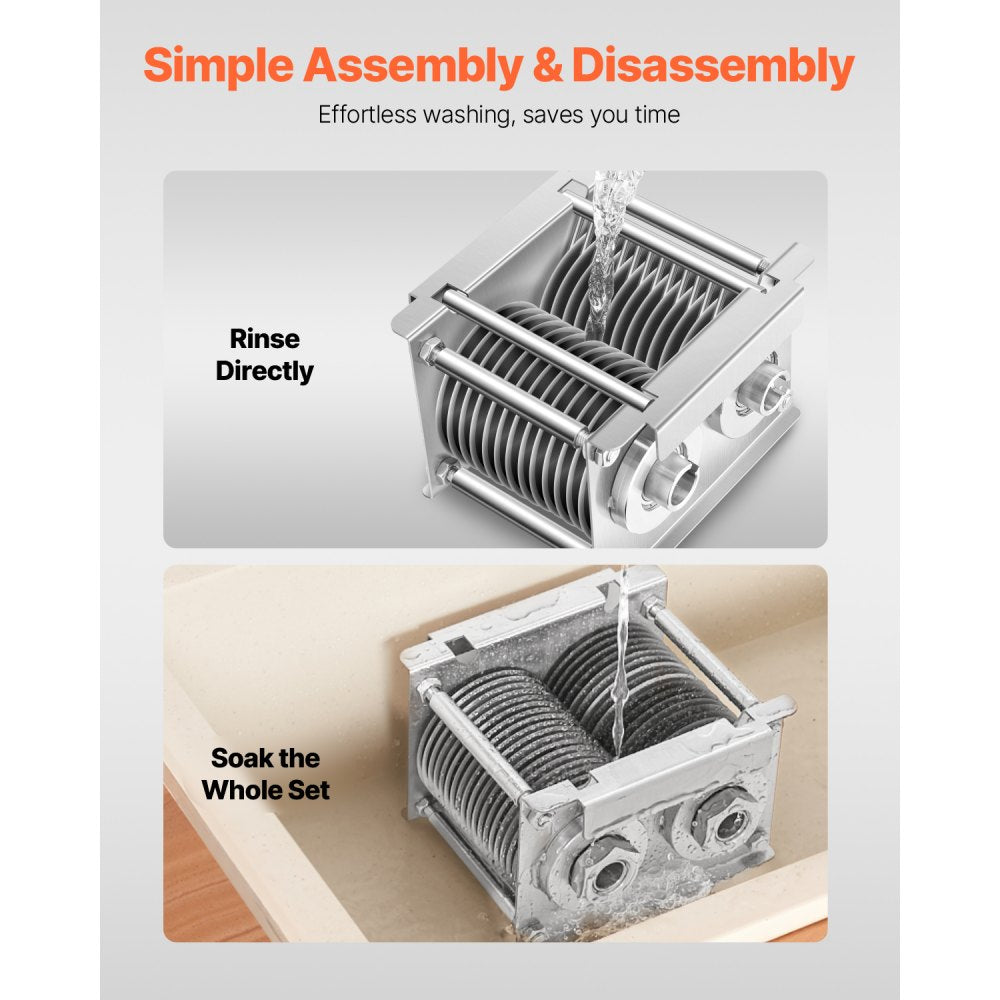 SJY-DQ90-DZ-7 - 7mm Stainless Steel Meat Slicer Blade for Smooth Cuts