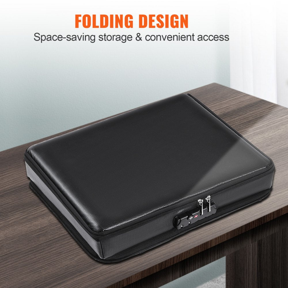 YX20230216-002 - Fireproof Document Box with Water-Resistant Surface & Lock