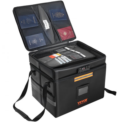 YX20230216-002 - Fireproof Document Box with Water-Resistant Surface & Lock