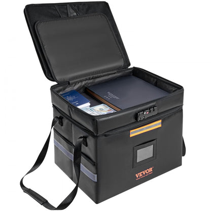 YX20230216-002 - Fireproof Document Box with Water-Resistant Surface & Lock