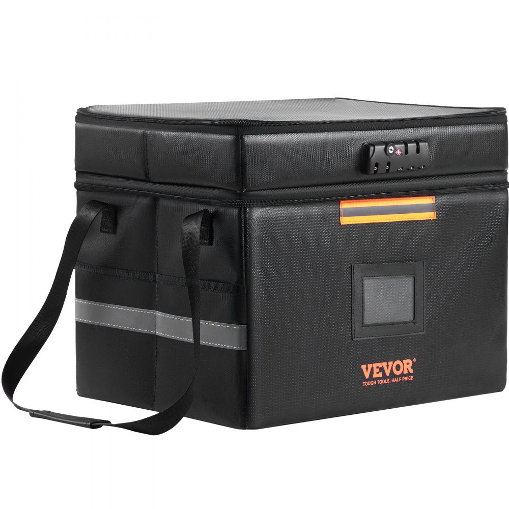 YX20230216-002 - Fireproof Document Box with Water-Resistant Surface & Lock
