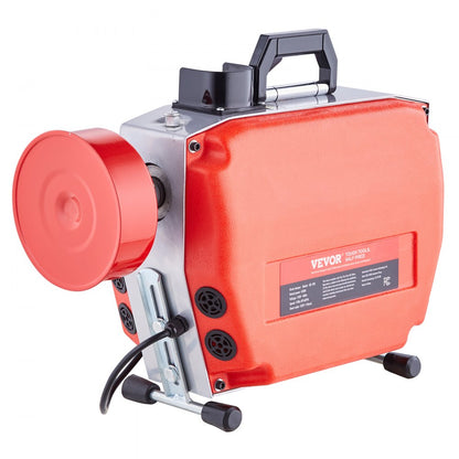 010930588441 - 120FT VEVOR Drain Cleaner with 65Mn Steel Cables