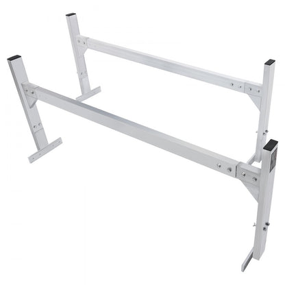 BYCD-008 - Adjustable Aluminum Roof Ladder Rack for Vans, 400 lbs Capacity