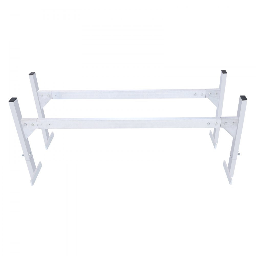 BYCD-008 - Adjustable Aluminum Roof Ladder Rack for Vans, 400 lbs Capacity