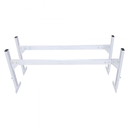 BYCD-008 - Adjustable Aluminum Roof Ladder Rack for Vans, 400 lbs Capacity