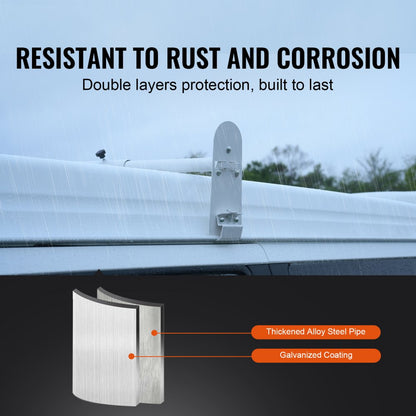 BYCD-005 - Adjustable Van Roof Rack, 750 lbs Capacity, Fits Chevrolet & GMC