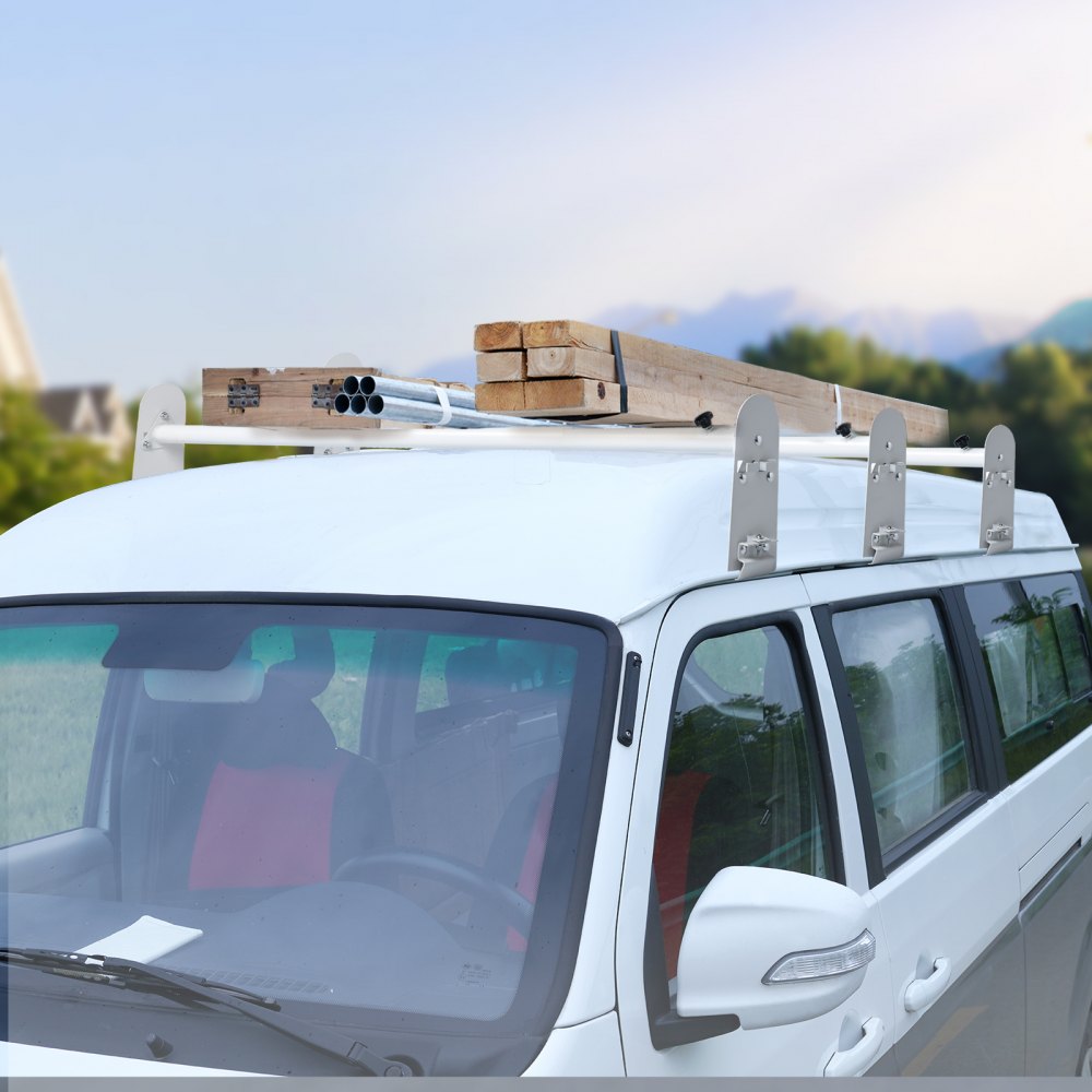 BYCD-005 - Adjustable Van Roof Rack, 750 lbs Capacity, Fits Chevrolet & GMC