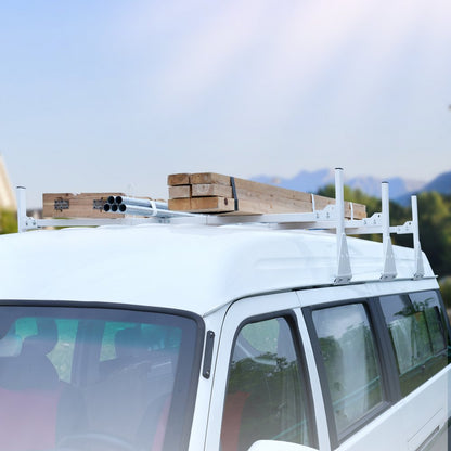 BYCD-007 - Adjustable Alloy Steel Van Ladder Rack, 750 lbs Capacity