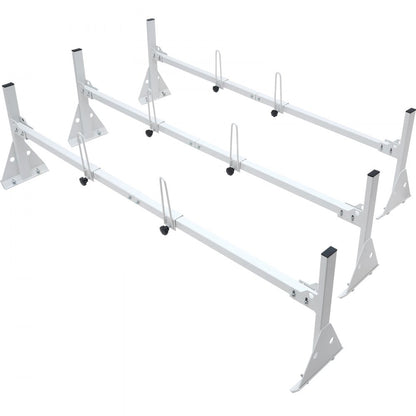 BYCD-007 - Adjustable Alloy Steel Van Ladder Rack, 750 lbs Capacity