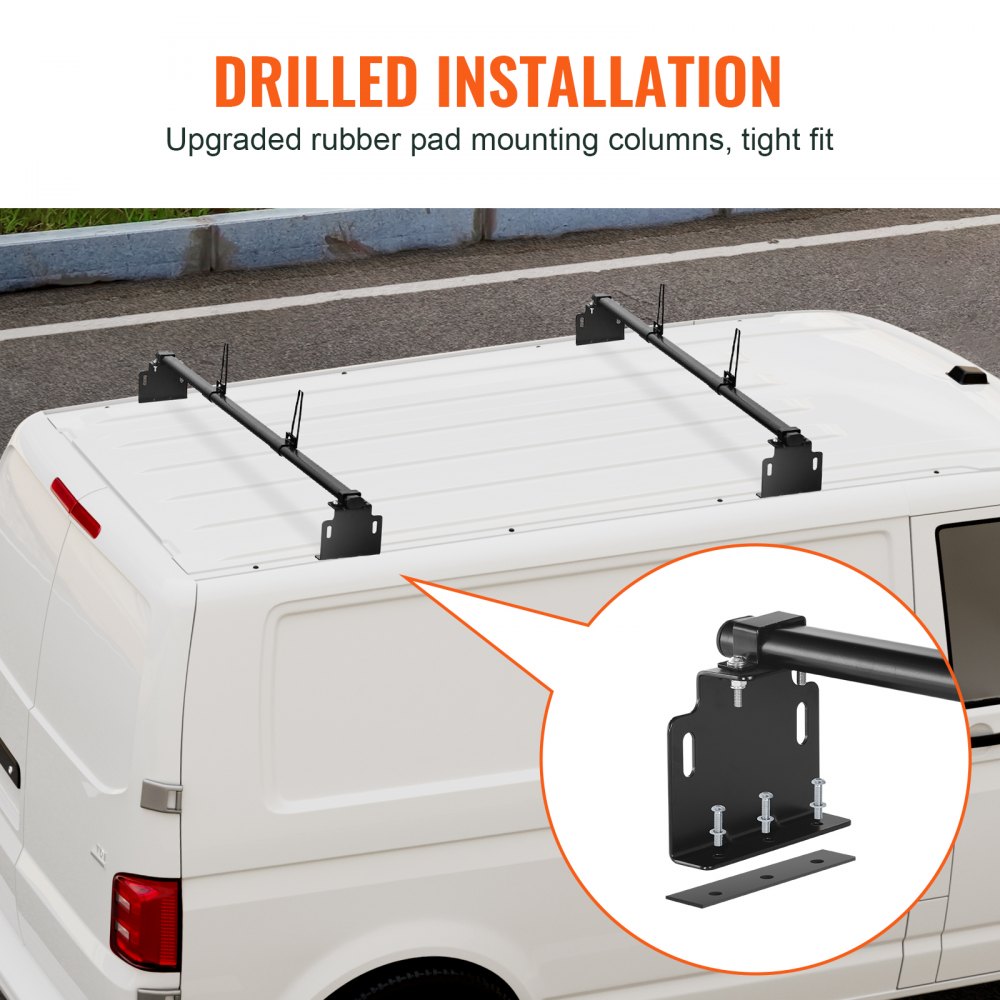 BYCD-014 - Heavy-Duty Q235 Van Roof Rack for Safe Item Transport
