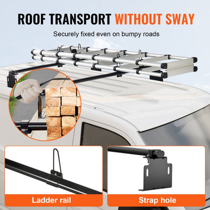 BYCD-014 - Heavy-Duty Q235 Van Roof Rack for Safe Item Transport