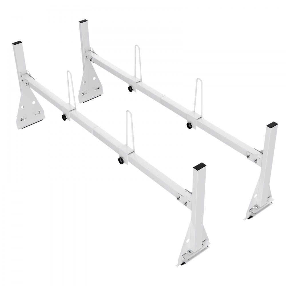 BYCD-017 - Adjustable Van Roof Ladder Rack, 600 lbs Capacity, Q235 Material