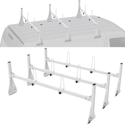 BYCD-012 - Adjustable Q235 Van Ladder Rack, Max 800 lbs Load Capacity