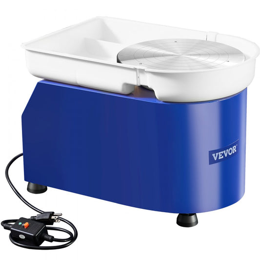 010677896547 - 11in Pottery Wheel, 450W Motor, 17.6 lbs Capacity
