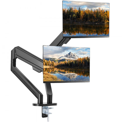 ZD200 - Adjustable Dual Monitor Arm for 13"-35" Screens, Up to 26.4 lbs