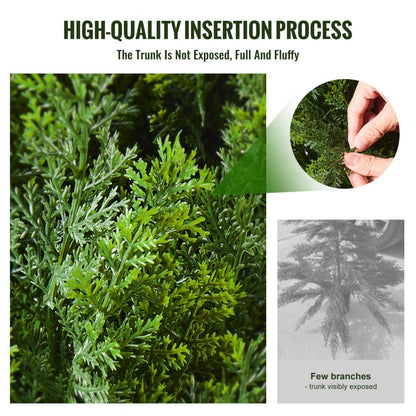 SM-BS-90 - 36" UV-Resistant Cedar Topiary Tree - No Maintenance Needed