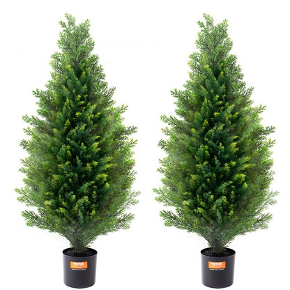 SM-BS-90 - 36" UV-Resistant Cedar Topiary Tree - No Maintenance Needed