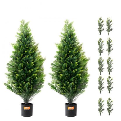 SM-BS-90 - 36" UV-Resistant Cedar Topiary Tree - No Maintenance Needed