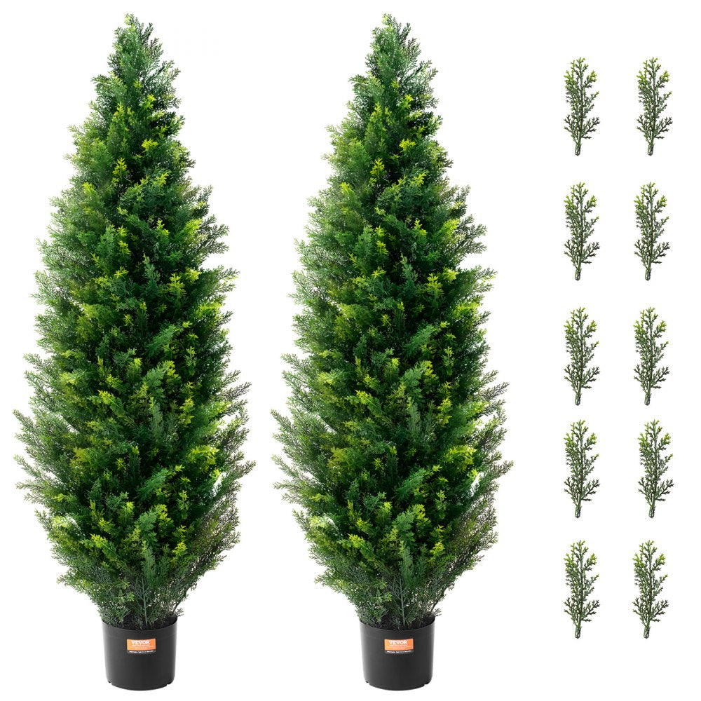 SM-BS-120 - 4' UV-Resistant Artificial Cedar Tree, No Maintenance Needed