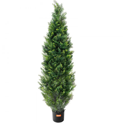 SM-BS-150 - 5' UV-Resistant Artificial Cedar Tree for Year-Round Greenery
