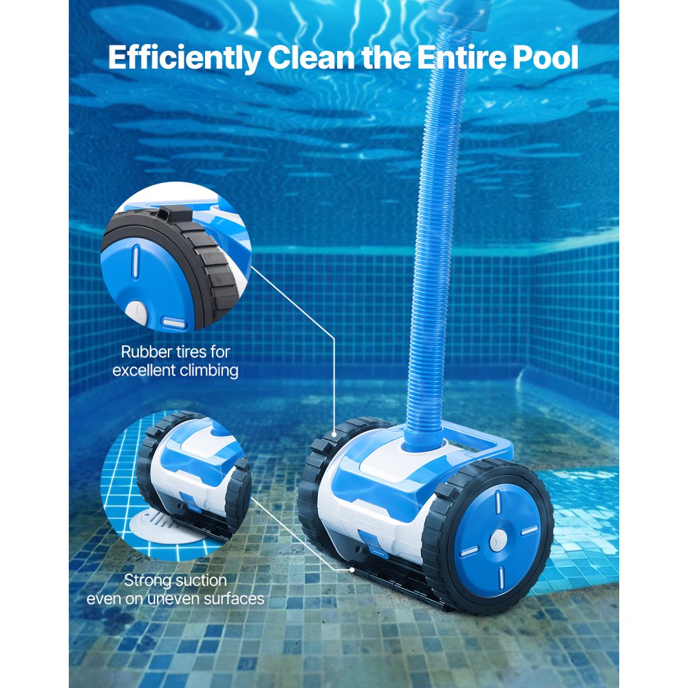 R5 - Automatic 20x40 ft Pool Cleaner with Quiet Operation and Power Suction