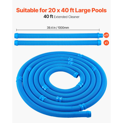R5 - Automatic 20x40 ft Pool Cleaner with Quiet Operation and Power Suction