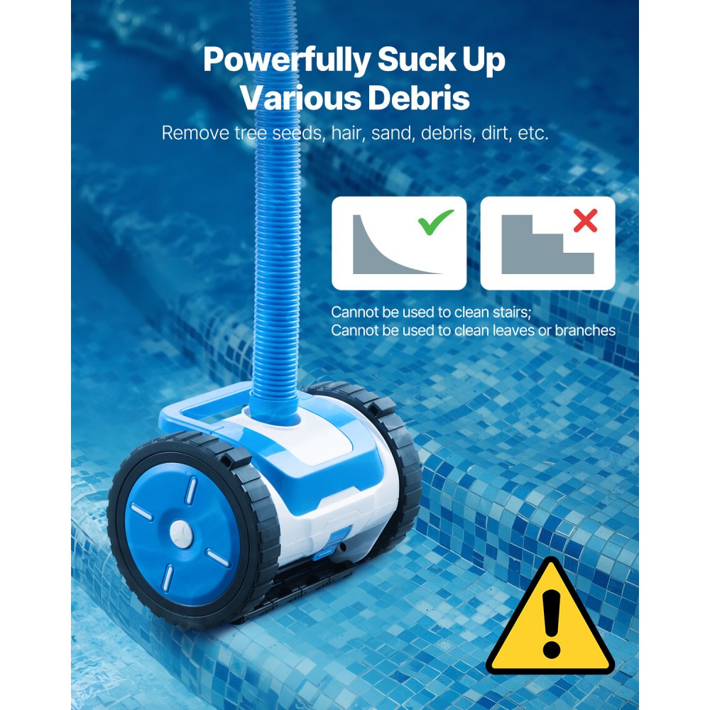 R5 - Automatic 20x40 ft Pool Cleaner with Quiet Operation and Power Suction