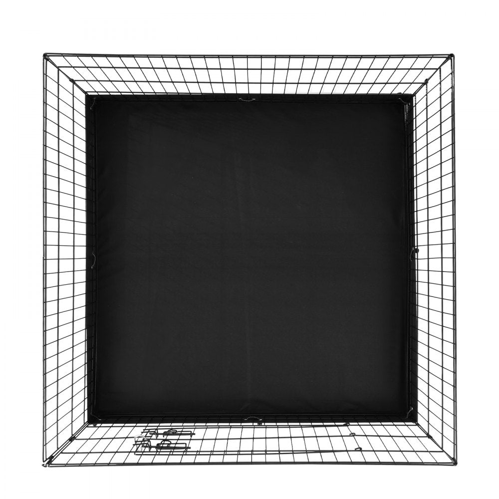 TT-PP1005S-F - 24" High Metal Dog Playpen with 600D Floor Mat