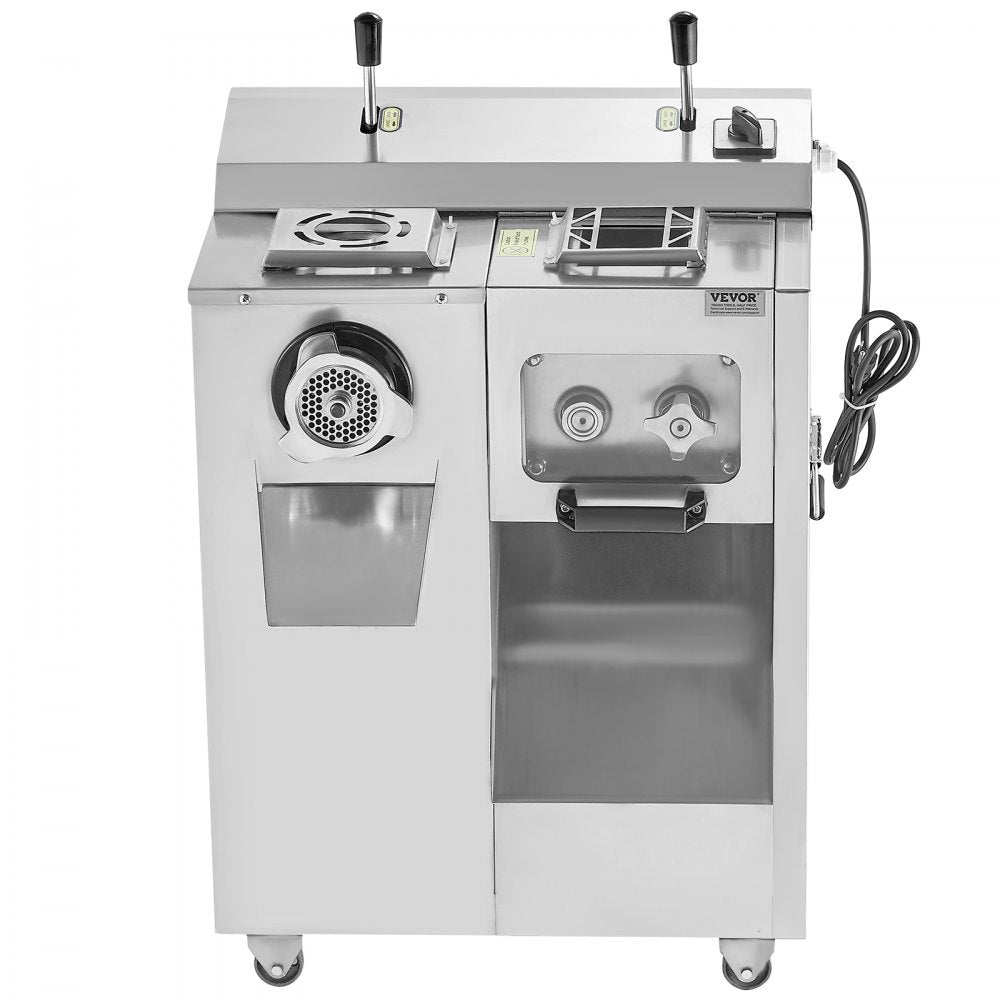 JQ-7F - High-Power Stainless Steel Meat Grinder & Slicer with Detachable Blade