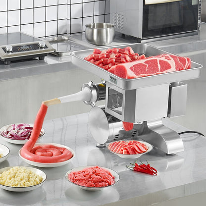 JQ-90A-12 - High-Power Electric Meat Grinder & Slicer for Efficient Sausage Making