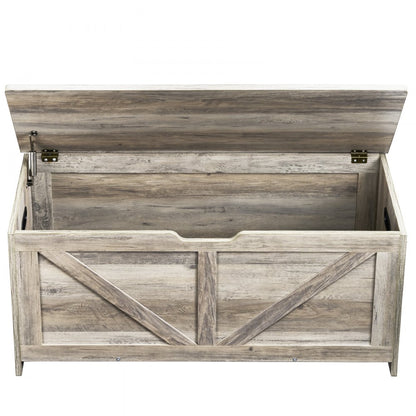ETD03 - Durable Wooden Toy Chest & Bench, 39.15" x 15.55" x 18.9"