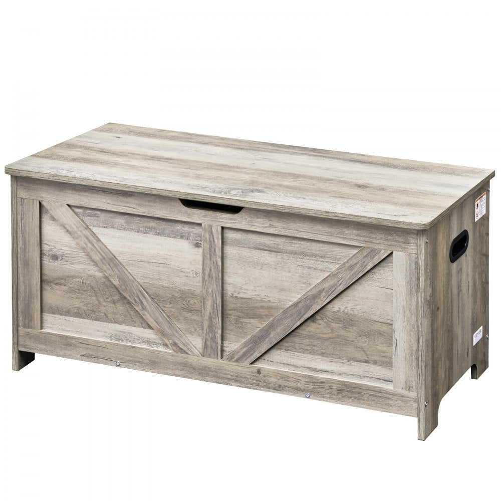ETD03 - Durable Wooden Toy Chest & Bench, 39.15" x 15.55" x 18.9"