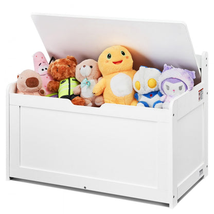 ETD02-1 - Stylish Wooden Toy Chest with Compartmental Storage for Kids